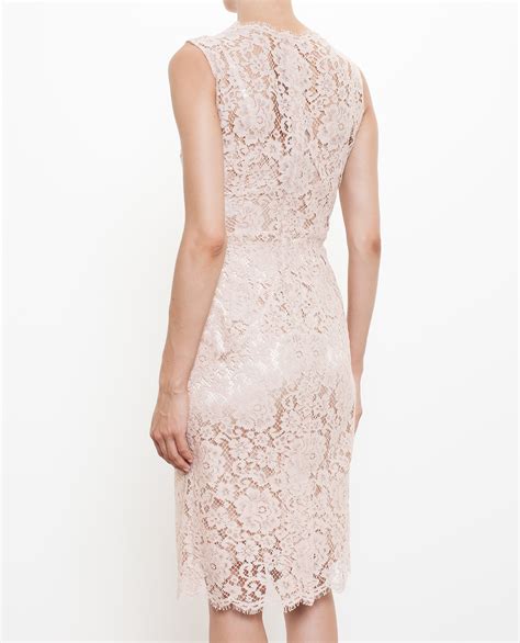 dolce gabbana rose lace dress